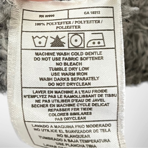 ANTIGUA Women's Detroit Red Wings Black/Gray Sherpa Pullover Jacket | Med | EUC - Picture 4 of 11